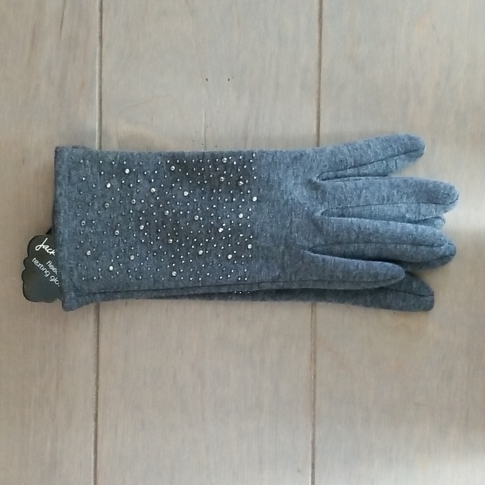 Jack & Missy Studded Fleece Texting Gloves